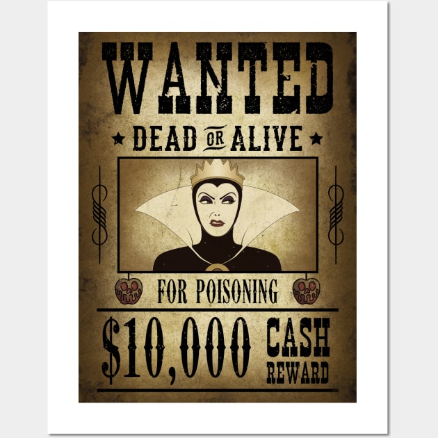 WANTED - For poisoning Wall Art by SwanStarDesigns